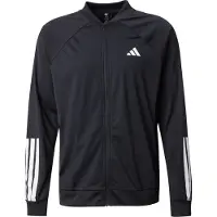 Adidas Giacca per l'allenamento 'CLUB TENNIS 3-STRIPES KNITTED' nero / bianco