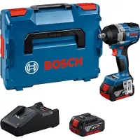 Bosch Professional Cacciavite Elettrico Gds 18v-750 C + 2 Bat 5.0ah + L-boxx