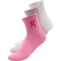 On Running Logo Sock High 3-Pack Calze casual (47-49, marrone)