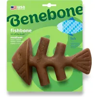 Benebone Giocattolo Per Cani A Forma Di Lisca Di Pesce