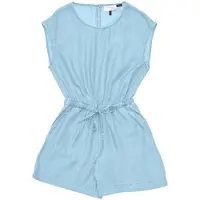 Mazine Women's Denim Short Jumpsuit Tuta intera Donna (XXL, blu)