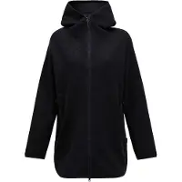 Peak Performance Women's Pile Long Zip Giacca in pile Donna (S, nero)