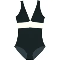 Mymarini Women's Plungesuit Costume intero Donna (L, blu)