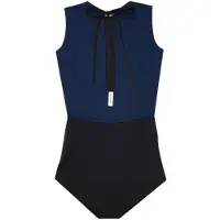 Mymarini Women's Outfit-Onepiece Costume intero Donna (XL, blu/nero)