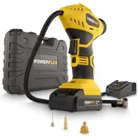 Powerplus Batteria Inclusa Pompa Di Gonfiaggio Inclusa 1.5ah 18v 3 Pezzi