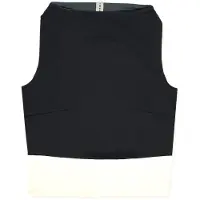 Mymarini Women's Surf Top Parte superiore bikini Donna (S, nero)