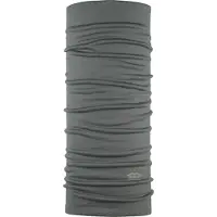 P.A.C. Merino Wool Sciarpa a tubo (One Size, grigio)