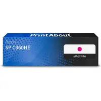PrintAbout Toner compatibile Ricoh SP C360HE (408186) - Magenta Alta capacità