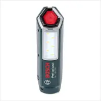 Bosch Professional GLI 12V-300 Lampada a batteria + 1x Batteria GBA 12 V 3,0 Ah - senza caricabatterie