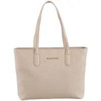 Valentino per donna. VBS8PG01 Borsa shopper viola del pensiero beige (OSFA), Casual, Poliuretano