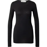 Armedangels Women's Einiaara Soft Maglia a manica lunga Donna (XL, grigio/nero)