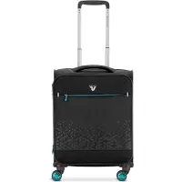 Roncato Crosslite Trolley Bagaglio A Mano 55x40x20/23 Cm Espandibile - Nero