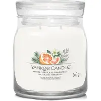 Yankee candle Signature Abete Bianco e Pompelmo 368 g — Candela