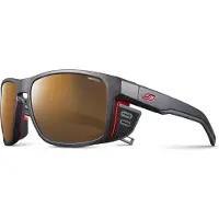 Julbo - Occhiali da sole - Shield M Noir/Orange Reactiv 2-4 Polarized - Nero