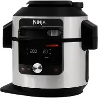 Ninja Multicooker SmartLid da 7,5 L in Nero/Argento | OL750EU | di SharkNinja