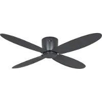 CasaFan Ventilatore da soffitto Smart ECO PLANO II, Ø 132 cm, antracite, alimentazione