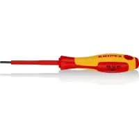 Knipex 98 13 25 Cacciavite per viti ad esagono incassato isolante impugnatura multicomponente, VDE brunito 177 mm