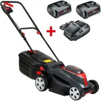 Al-Ko Tosaerba a batteria 38.1 Li 18 V 38 cm + 2 batterie 4,0 Ah + caricabatteria ( 113886 )