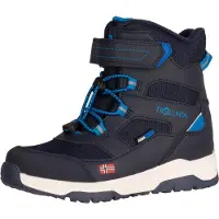 TROLLKIDS Kid's Lofoten Winter Boots Pro Scarpe invernali Bambini (28, nero)