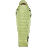 Therm-A-Rest - Sacco a pelo confortevole in piuma naturale Boost 650 32F/0C - Boost 650 32F/0C Meadow Green in Nylon - Taglia Lungo - Verde