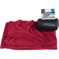 Cocoon Coolmax Travel Blanket Coperta (180 x 140 cm, rosso)