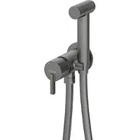 Deante Concealed bidet mixer with bidetta shower head