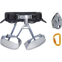 Petzl - Kit per l&amp;#x27;arrampicata - Kit Corax Sm'D Tl Grigri Gris - Taglia M - Grigio