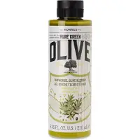 Korres Pura oliva greca, gel doccia nutriente, per tutti i tipi di pelle, 250 ml
