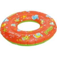 Zoggs Kid's Zoggy Swim Ring Galleggiante per nuoto (Years 2-3, rosso/verde)
