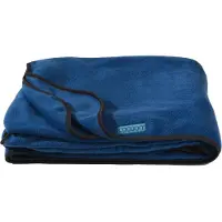 Cocoon Fleece Blanket Coperta (200 x 160 cm, blu)