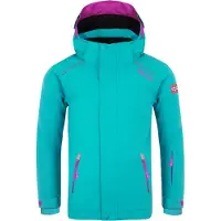 TROLLKIDS Kid's Holmenkollen Snow Jacket Pro Giacca da sci Bambini (92, turchese)