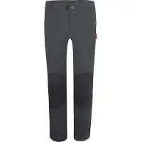 TROLLKIDS Kids Hammerfest Pants Pro Slim Fit Pantaloni da trekking Bambini (110, grigio)