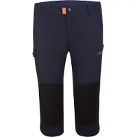 TROLLKIDS Kid's Hammerfest 3/4 Pants Pantaloncini Bambini (140, blu)