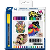 Staedtler Pennarello Indelebile Assortito 14 Unità