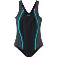 Kangaroos Costume intero acqua / grigio basalto / nero