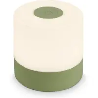 Briloner - Mini lampada da tavolo a LED ricaricabile IP44, dimmerabile a passi, touch, luce mobile, lampada da tavolo a LED per esterni, altezza 7 cm, verde