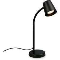 Briloner Lampada da tavolo Skriva, portalampada, nero