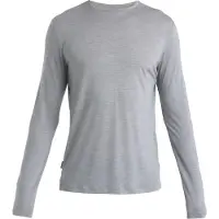 Icebreaker Merino 125 Cool-Lite Sphere III L/S Tee Maglia merino Uomo (XS, grigio)