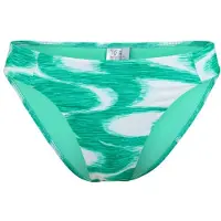 Seafolly Women's Wavelength High Leg Ruched Side Pant Parte inferiore bikini Donna (34, turchese)