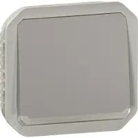Legrand Pulsante illuminato Plexo 069542L Grigio