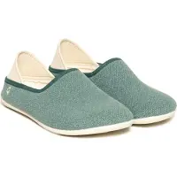Gottstein Linen Slip-On Pantofole (39, turchese)