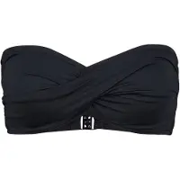 Seafolly Women's Collective Twist Bandeau Parte superiore bikini Donna (32, nero)