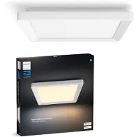 Philips Hue White Ambiance Pannello Da Soffitto Tento Quadrato, Piccolo Bianco