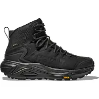 Hoka One One - Scarpe escursionismo in GORE-TEX - Kaha 3 GTX M Black/Black per Uomo in Poliestere Riciclato - Taglia 43 1/3 - Nero