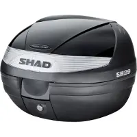 Shad Cover Case In Metallo Nero Sh29 Per Custodia Superiore