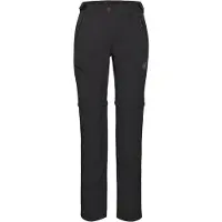 Mammut Women's Runbold IV Zip Off Pants Pantaloni zip off Donna (36 - Short, nero)