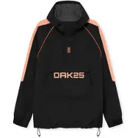 OAK25 Giacca funzionale 'Commute Rainbreaker' arancione / nero