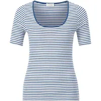 Rich & royal Organic Rib Shirt Striped Vintage Blue Taglia: XL | Maglie Sportivi Outlet | Donna | Blu