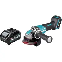 Makita GA 047 GM1 Smerigliatrice angolare a batteria 40 V max. 125 mm X-LOCK Brushless + 1x batteria ricaricabile 4,0 Ah - senza caricabatterie