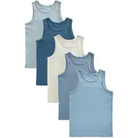 Next Maglietta intima opale / genziana / blu pastello / blu chiaro / bianco